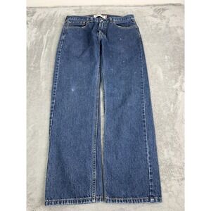 Vintage Y2K Levi's 505 Straight Fit Jeans Men's Size 34x30 Blue